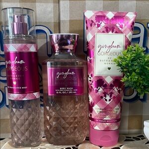 Bath & Body Works Gingham Gorgeous Set